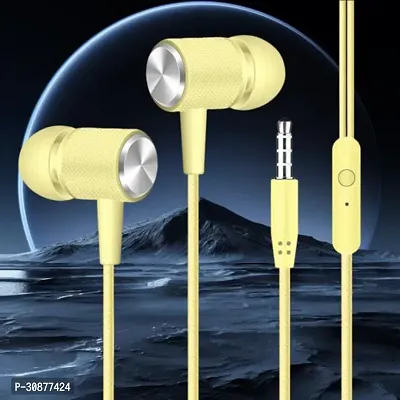 Stylish Headphones In-ear Wired - 3.5 MM Single Pin-thumb0