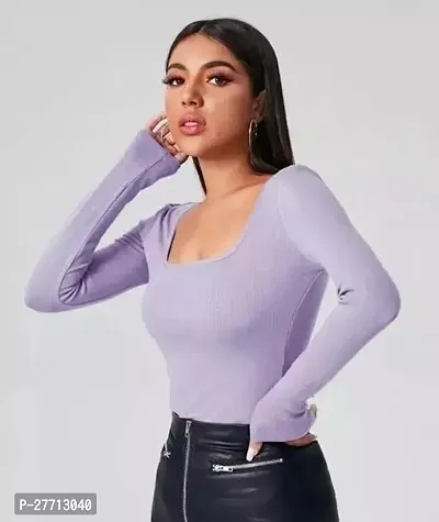 Womens Crop top Full Sleeves PACK OF 1-thumb0