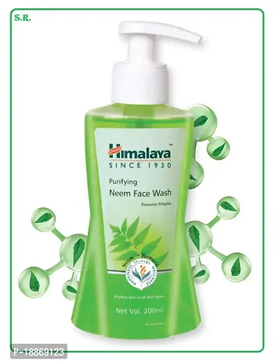 Anti Acne  Anti Pimple Neem Face Wash -200m.l-thumb0