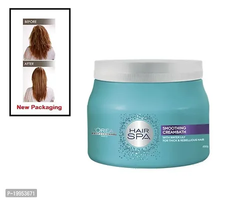 Hair Spa Smoothing Creambath 490g-thumb0