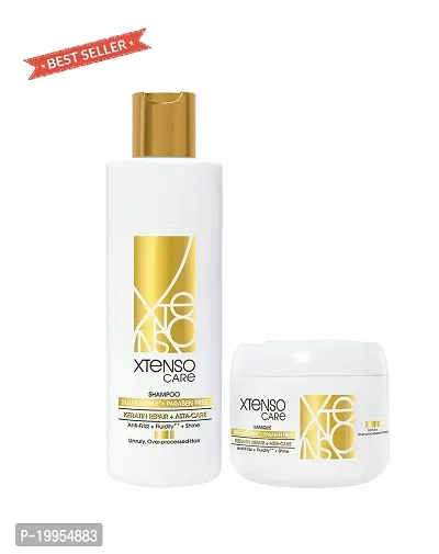 Xtenso Care Keratin-Repair+ Asta Care Cream 150ml  Xtenso Shampoo 250ml-thumb0