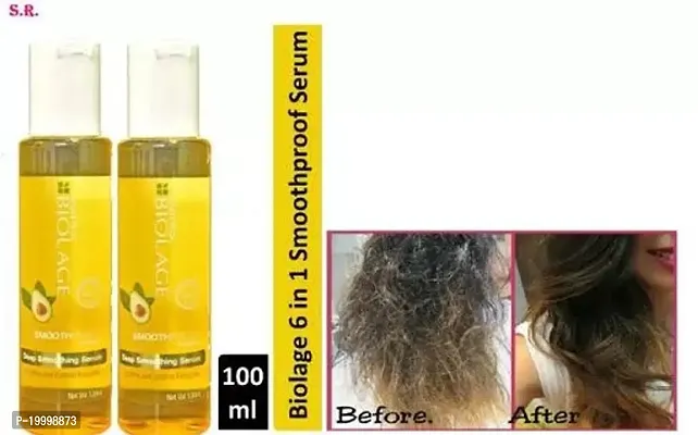 Biolage Smooth Hair Serum 50ml (Pack Of-2)-thumb0