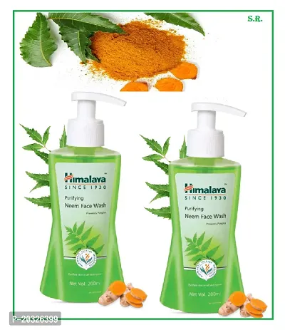 Himalay  Purifying Neem Face Wash 200ml (Pack -2)-thumb0