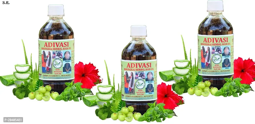 Adivashi Hair Oil 200ml Pack Of-3-thumb0