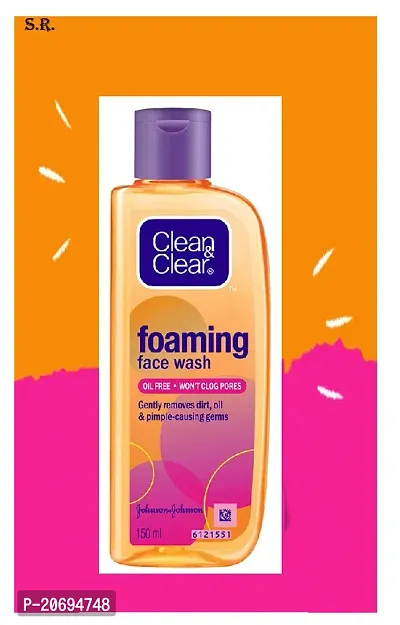 Clean  Clear Foaming Face Wash 150 ml