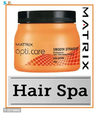 Matrix  Opti. Care Smooth Straigth Hair Spa 490g-thumb0