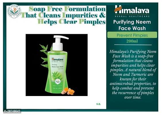 Himalaya Purifying Neem Face Wash 200ml