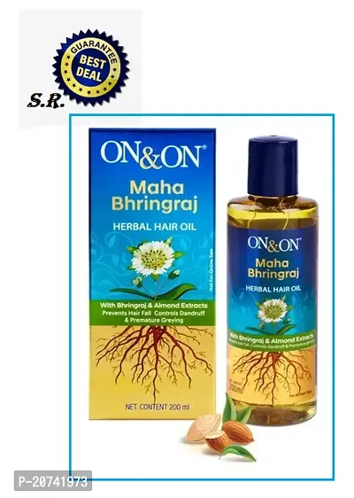 ONON  Maha  Bhringraj Herbal Hair Oil 200 ml-thumb0