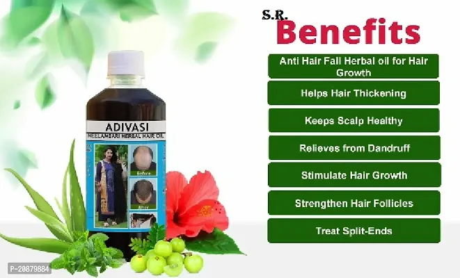 Adivasi Herbal hair Growth Oil 200ml-thumb0