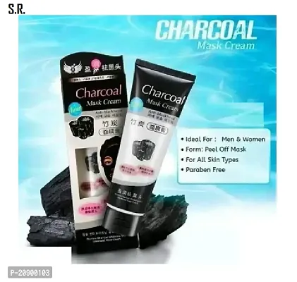 Charcoal Peel Off Mask Cream 100ml (Pack Of-1)-thumb0