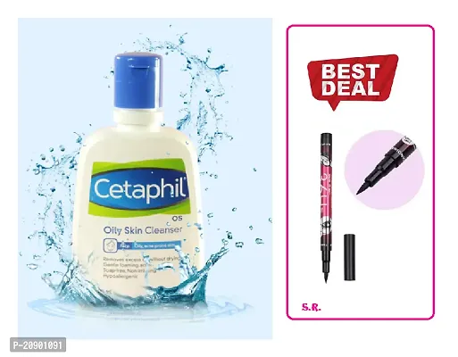 Cetaphil Oily Skin Cleanser 125ml  Eye Liner 36 H-thumb0