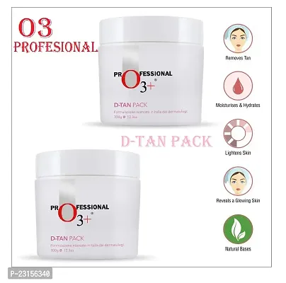 O3+ D-tan Pack Face Glow 300gm  (pack Of-2)