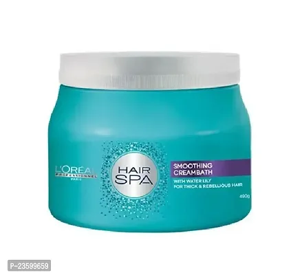 L'OREAL Smoothing Creambath  Hair Strong  Spa 490gm-thumb0