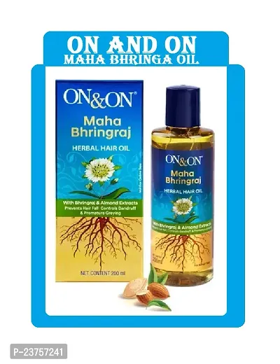 OnOn Maha Bhringraj Herbal Hair Oil 200 ml-thumb0