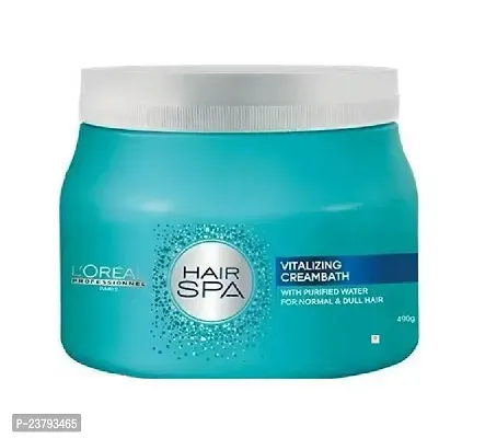 L'OREAL  Professional Vitalizing Nourishing   Creambath hair Spa 490 gm-thumb0