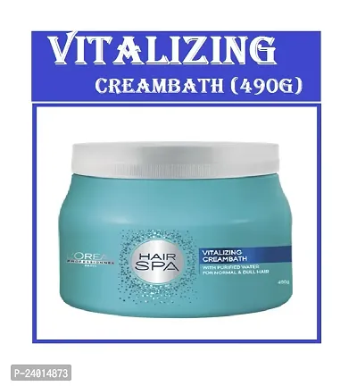 L'OREAL Professional Vitalizing Creambath Hair Spa 490gm-thumb0