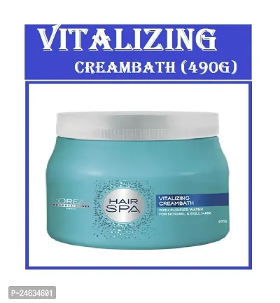 L'OREAL  Professional  Vitalizing  Creambath  Hair Spa  490gm-thumb0