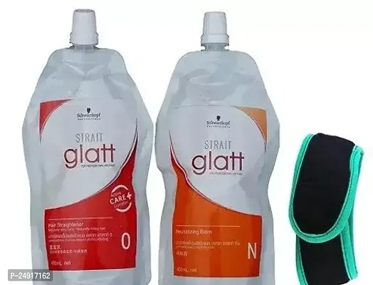 Wishry Glatt Hair Straightener (0) + Glatt Neutralizing Balm (N) Combo Pack