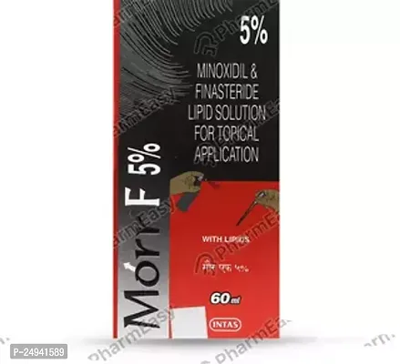 MORR  F 5% Solution Growth Hair Serum 60 ml Pack Of-1
