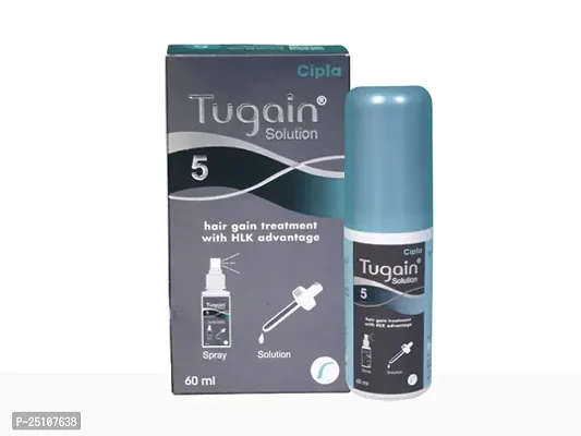 Tugain 5 % Hair Growth Serum 60 ml (Pack of-1).