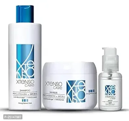 Xtenso Hair care Shampoo 250 ml And Ctenso Matki 196gm  +Hair Serum 50ml Combo Pack
