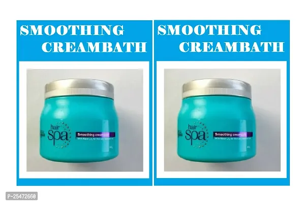 L'OREAL Smoothing Hair Growth Creambath  Hair Spa 490 gm  (Pack Of-2)-thumb0