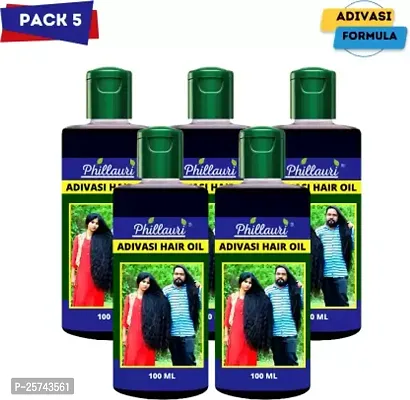 Adivasi Hair Growth Oil 100 ml   (Pack Of-5)