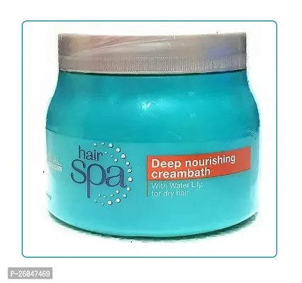 L'OREAL Deep Nourishing Creambath Water Lily Hair Spa 490 gm-thumb0