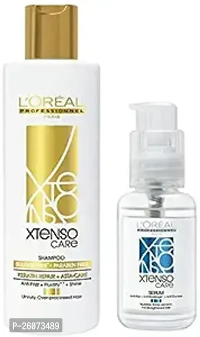 L'OREAL Xtenso Care  Shampoo 250ml  Xtenso Hair Serum 50 ml Combo Pack