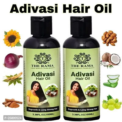 The Rama Adivasi Hair Growrth  Oil 100 ml (Pack of-2)-thumb0