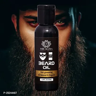 Beard  Hair Oil The Rama Grooming Growth  Oil 50 ml  (Pack Of-1)