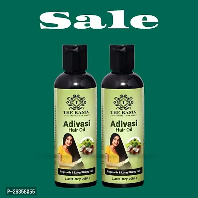 Adivasi Hair Oil Fast Growth Oil For All Hair Type Hair Oil  100 ml (Pack -2)-thumb0