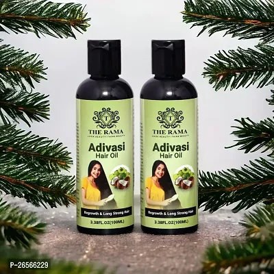 The Rama Adivasi Hair Oil  Growth Oil 100 ml (Pack-Of-2)-thumb0