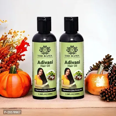 The Rama Natural Adivasi Hair Growth Oil 100 ml (Pack Of-2)-thumb0