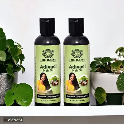 Adivasi Hair The Ram Hair Natural Hair Growth Oil 100 ml (Combo -2)-thumb0