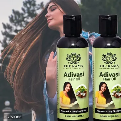 The Rama Original  Strong hair Adivasi hair Oil 100 ml (Pack -2)