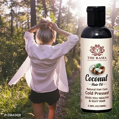 The Rama Coconut Cold Pressed Hair Care  Oil 100 ml Pack Of-1