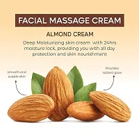 Almond Healthy Soft Skin Care Massage Cream 900 gm (Pack Of-1)-thumb1