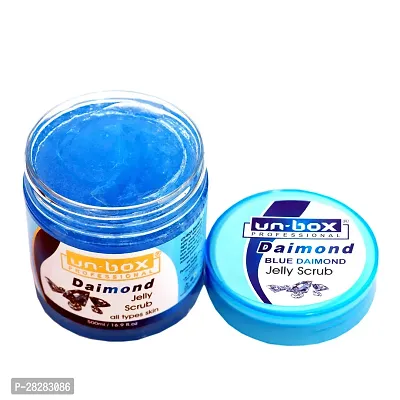 Unbox Professional Blue Daimond Jelly Scrub 500 ml-thumb0