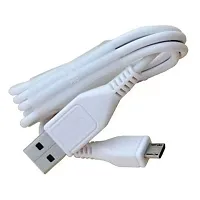 SAROWA Compatible Vivo Charging Cable for All VIVO Phones and Android Phones - Only Cable (White)-thumb2