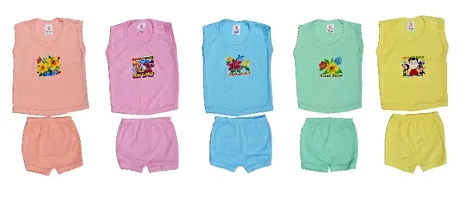 kids top bottom set (pack of 5 pieces)