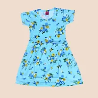 Stylish Print Cotton  Frock For Kids Pack Of 2-thumb2