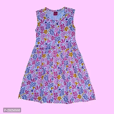 Stylish Cotton Printed Frocks for Girls Pack of 2-thumb3