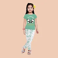 Girls Cotton Printed Top and Bottom Sets (Pack of 2 )-thumb3