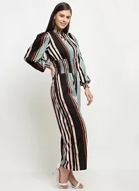 Classy Crepe Jumpsuits For Women-thumb1