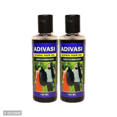 Adivasi Herbal Hair Oil - 100ml (Pack Of 2)