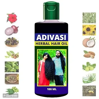 Adivasi Herbal Vishvambhari Hair Oil - 100ml-thumb4