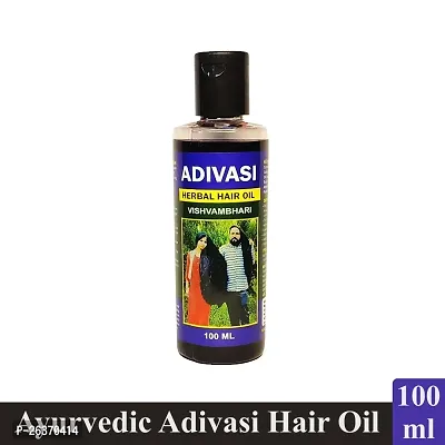 Adivasi Ayurvedic Herbal Hair Oil - Pack Of 1 (100ml)