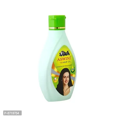 Aswini Controls Hair Fall Prevents Dandruff Hair Oil - 180ml-thumb0