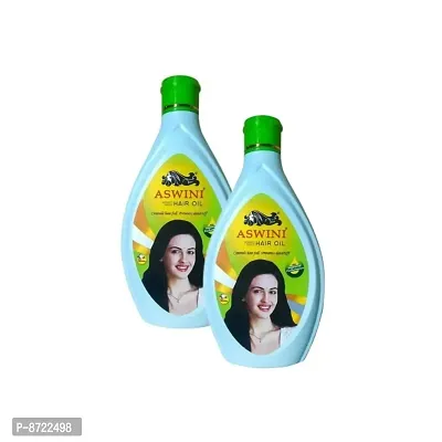 Aswini Hair Fall  Dandruff Hair Oil - 360ml (Pack Of 2)-thumb0